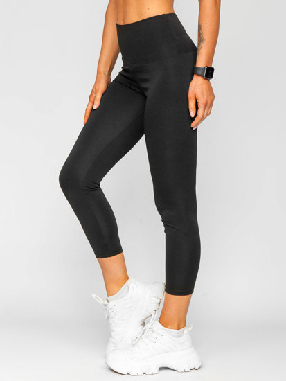 Fekete színű női push up leggings Bolf  L719