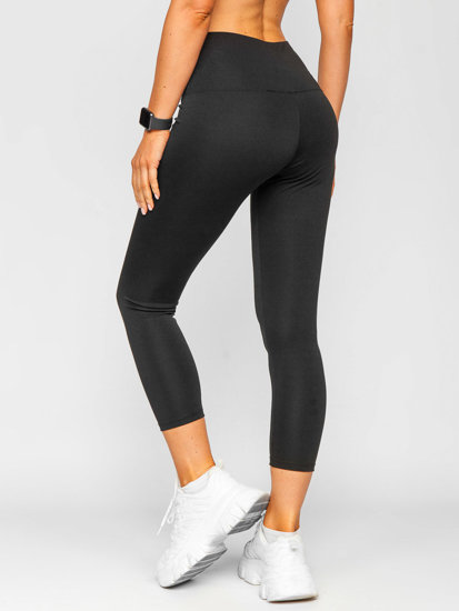 Fekete színű női push up leggings Bolf  L719