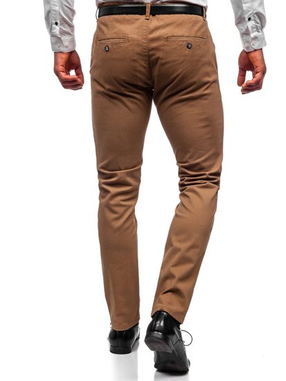 Férfi chino nadrág camel Bolf 1143