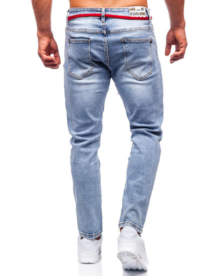 Férfi skinny fit farmernadrág kék színben Bolf KX555-2A