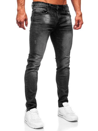 Férfi slim fit farmernadrág fekete színben Bolf MP0066N