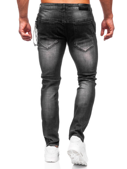 Férfi slim fit farmernadrág fekete színben Bolf MP0091N