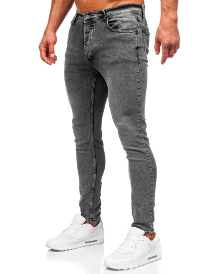 Férfi slim fit farmernadrág fekete színben Bolf R925-1