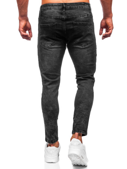 Férfi slim fit farmernadrág fekete színben Bolf TF274