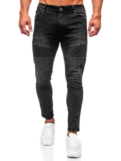 Férfi slim fit farmernadrág fekete színben Bolf TF274