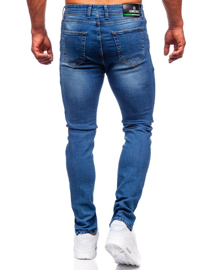 Férfi slim fit farmernadrág gránátkék színben Bolf 6528