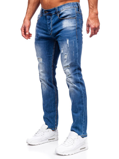 Férfi slim fit farmernadrág kék színben Bolf MP0018B