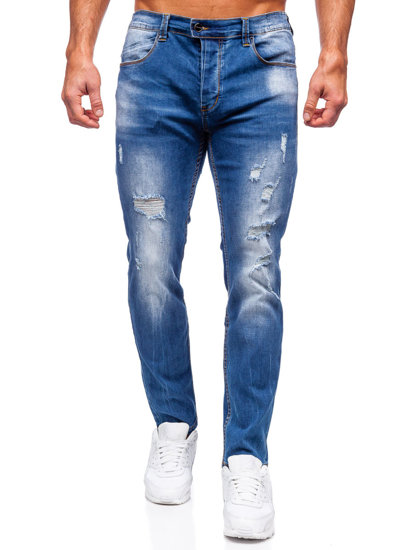 Férfi slim fit farmernadrág kék színben Bolf MP0018B