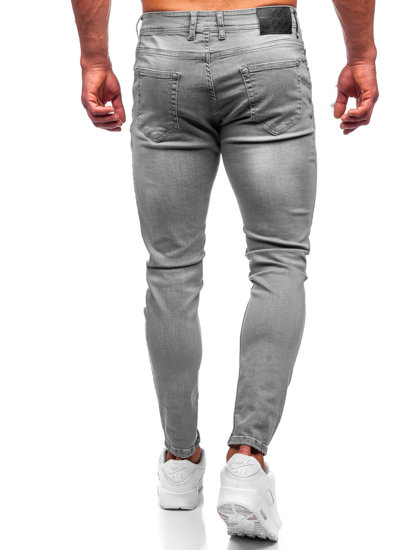 Férfi slim fit farmernadrág szürke színben Bolf R920