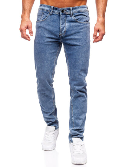 Gránáátkék férfi slim fit farmernadrág Bolf MP0192BC