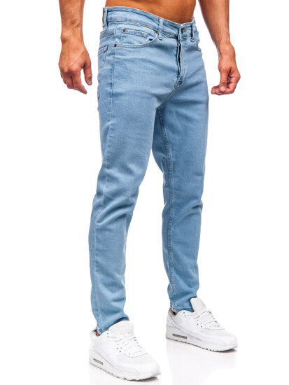 Kék férfi farmer nadrág slim fit Bolf 6460