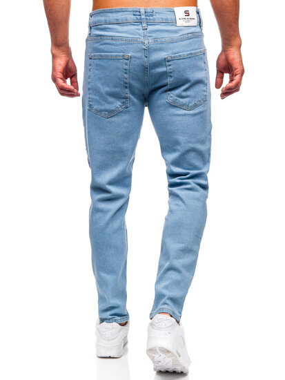 Kék férfi farmer nadrág slim fit Bolf 6460