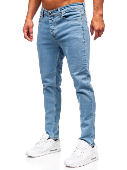 Kék férfi farmer nadrág slim fit Bolf 6480