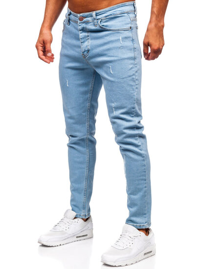 Kék férfi farmernadrág slim fit Bolf 6199