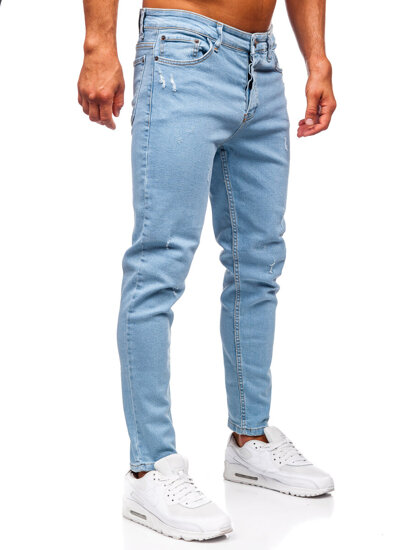 Kék férfi farmernadrág slim fit Bolf 6199