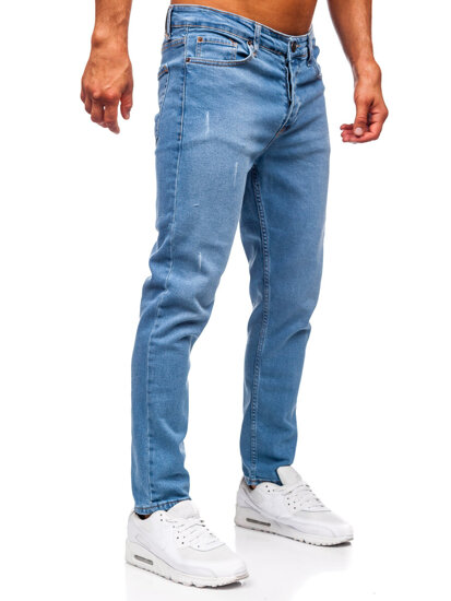 Kék férfi farmernadrág slim fit Bolf 6487