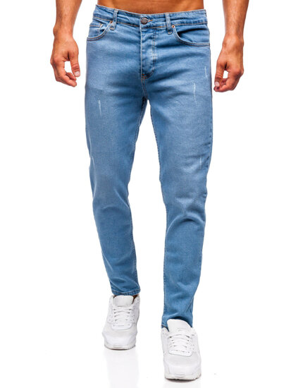 Kék férfi farmernadrág slim fit Bolf 6487