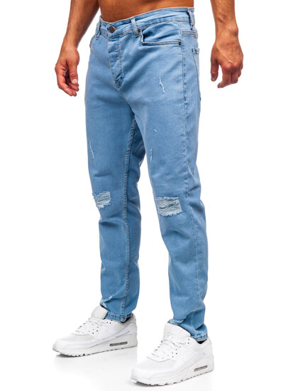 Kék férfi farmernadrág slim fit Bolf 6580