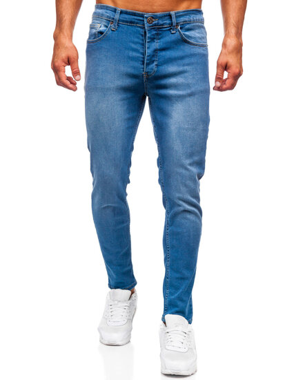 Kék férfi farmernadrág slim fit Bolf 6595