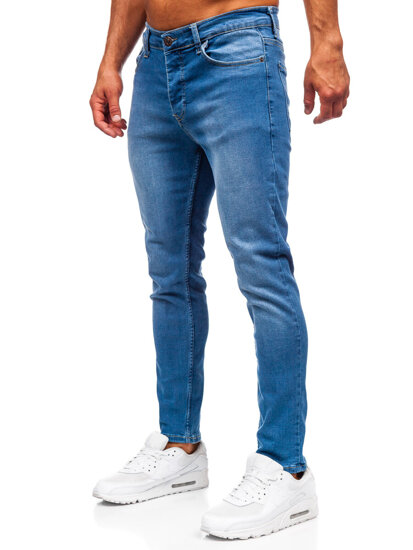 Kék férfi farmernadrág slim fit Bolf 6595