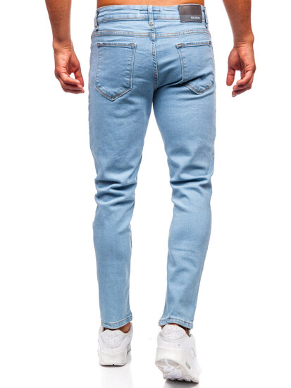 Kék férfi slim fit farmer Bolf 6199