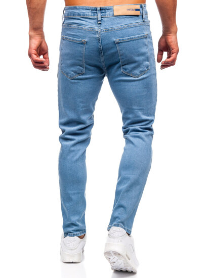 Kék férfi slim fit farmernadrág Bolf 6475