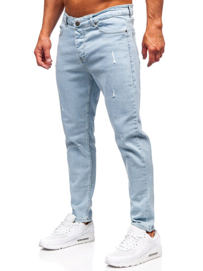 Kék férfi slim fit farmernadrág Bolf 6561