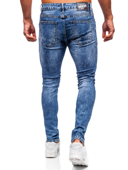 Kék férfi slim fit farmernadrág Bolf TF292