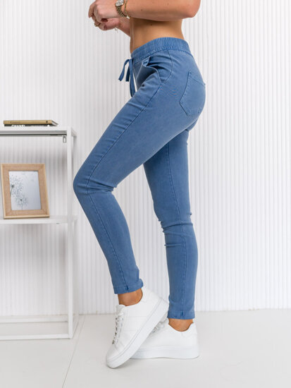 Kék női farmer leggings Bolf S108