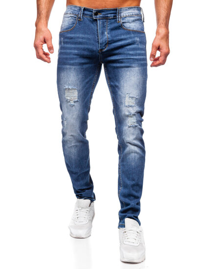 Kék slim fit férfi farmer Bolf MP0017B