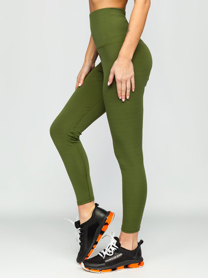 Khaki női leggings Bolf HH040