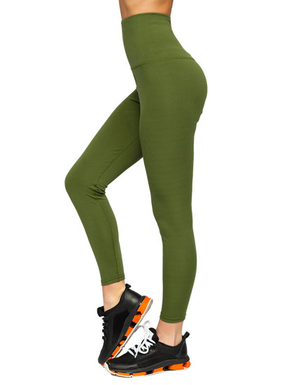 Khaki női leggings Bolf HH040