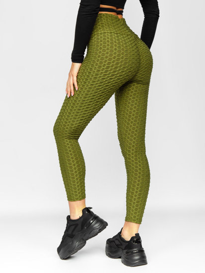 Khaki női leggings Bolf YW88024