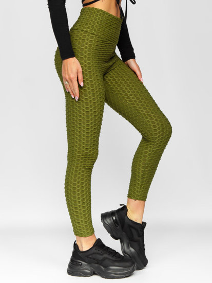 Khaki női leggings Bolf YW88024