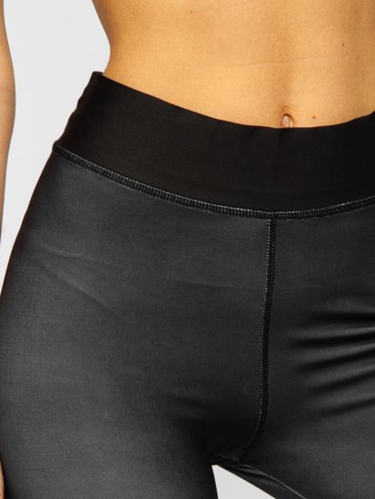 Női leggings fekete színben Bolf 20965