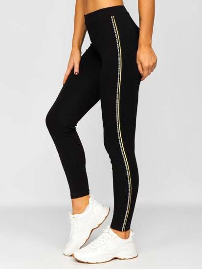 Női leggings fekete színben Bolf W6916