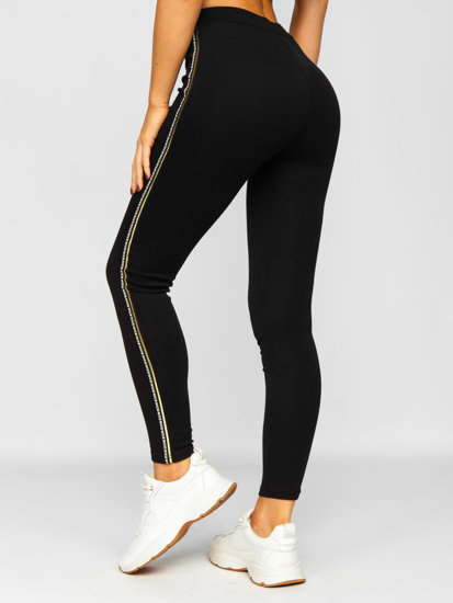 Női leggings fekete színben Bolf W6916