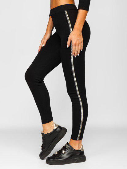 Női leggings fekete színben Bolf W6997