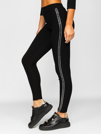 Női leggings fekete színben Bolf W7052