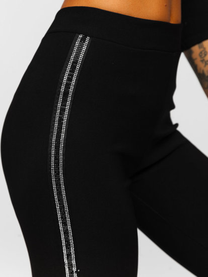 Női leggings fekete színben Bolf W7052