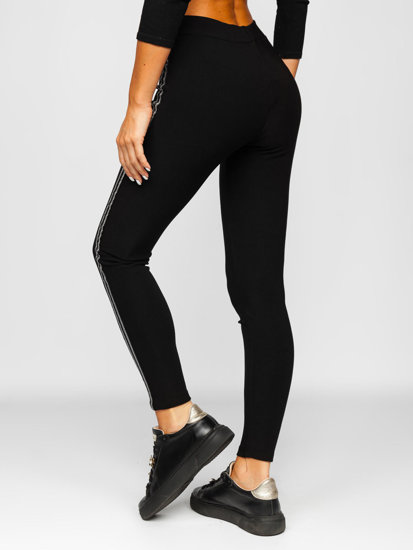 Női leggings fekete színben Bolf W7052