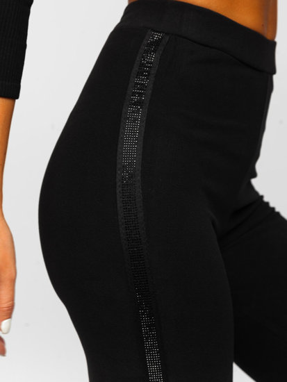 Női leggings fekete színben Bolf W7101