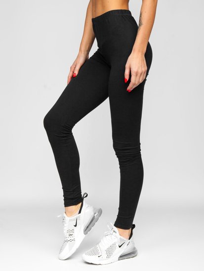 Női leggings fekete színben Bolf YW01050