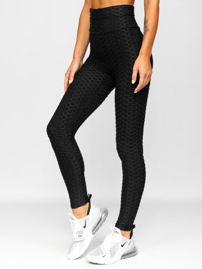 Női leggings fekete színben Bolf YW88024