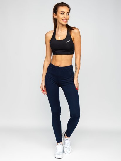 Női leggings gránátkék színben Bolf YW01050