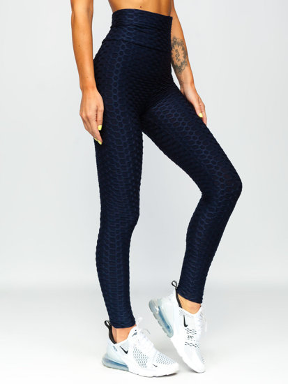 Női leggings gránátkék színben Bolf YW88024