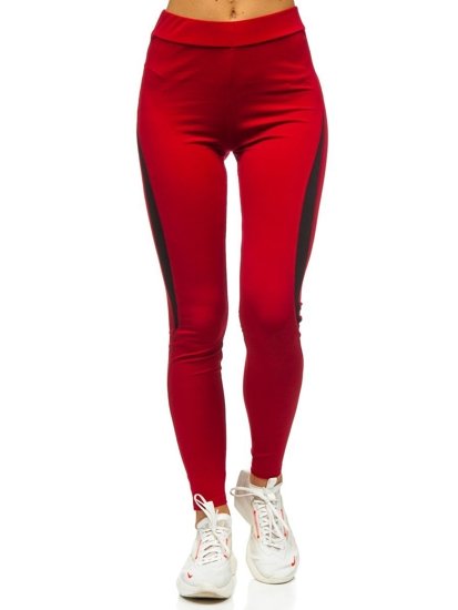 Női leggings piros Bolf Z001