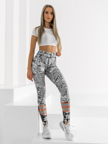 Női leggings szürke színben Bolf 20329