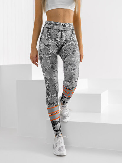 Női leggings szürke színben Bolf 20329