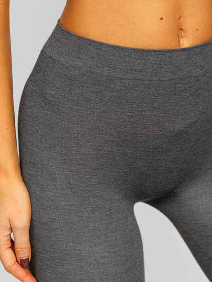 Női leggings szürke színben Bolf 3729